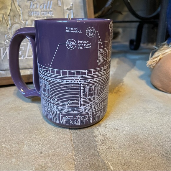 NWT  Disney Parks Haunted Mansion Disneyland Resort Purple Coffee Mug - Picture 6 of 11